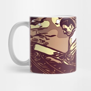 World Cup Cricket Batsman Passion P6 Mug